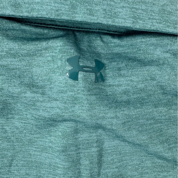 Under Armour Women's Aqua Button Down Polo Shirt - Picture 8 of 9